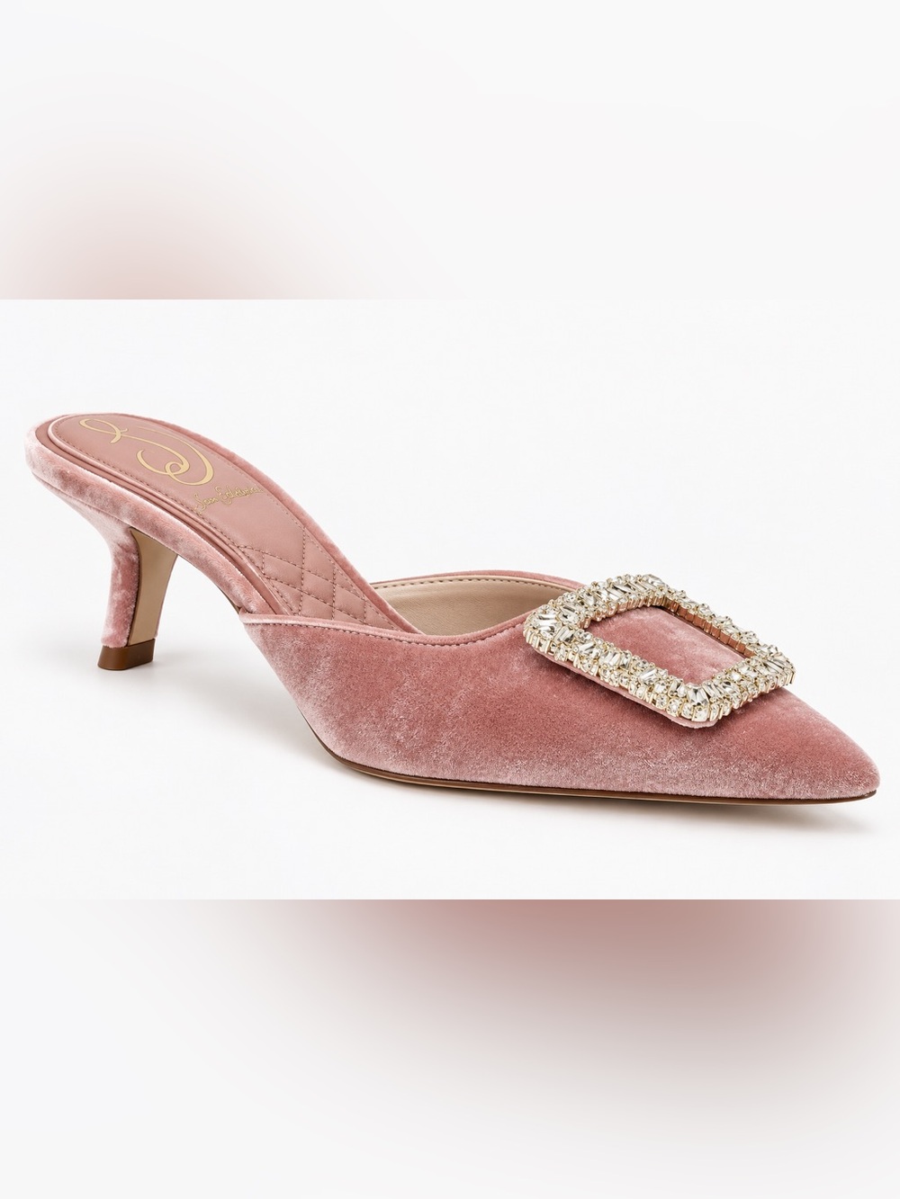 Sam Edelman Brit Glow High Women's Heels Winter Peony Crystal : Size  6 M, NWT